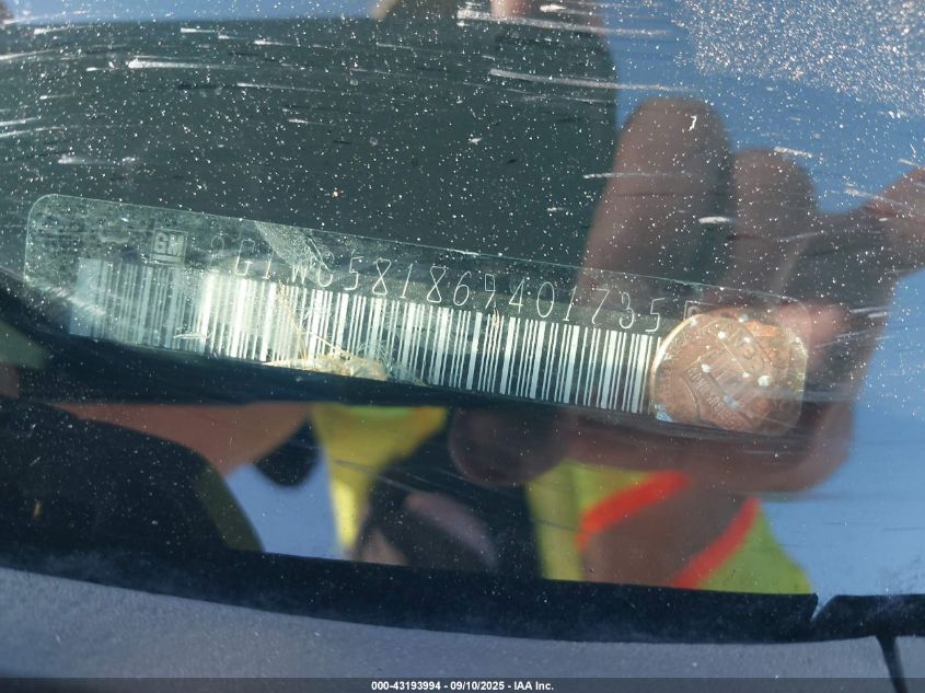 2006 Chevrolet Impala Lt VIN: 2G1WC581869401735 Lot: 43193994