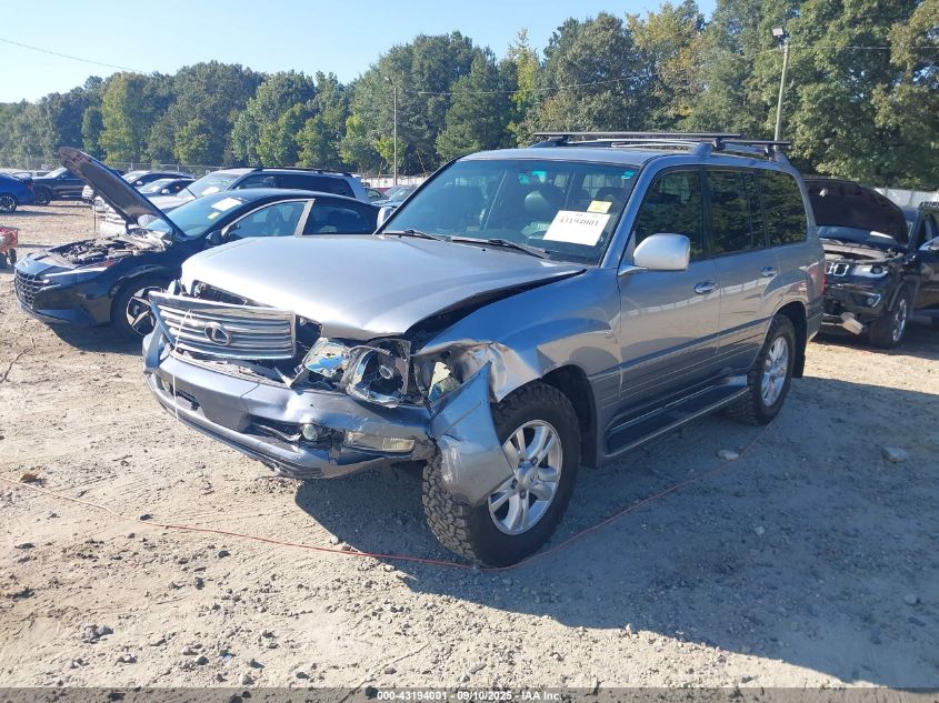 2005 Lexus Lx 470 VIN: JTJHT00W553553373 Lot: 43194001