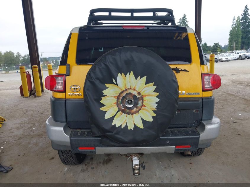 2007 Toyota Fj Cruiser VIN: JTEBU11F470015192 Lot: 43194009