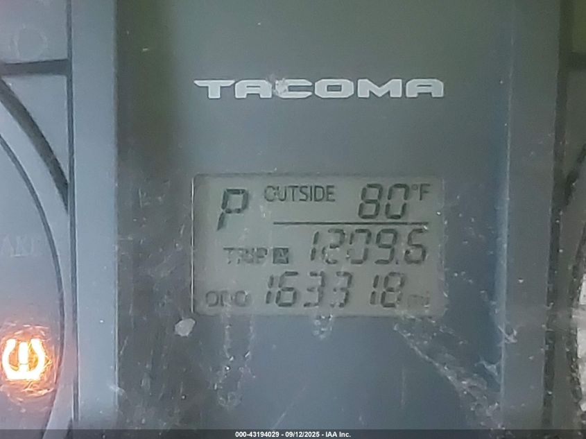 2017 Toyota Tacoma Sr VIN: 5TFRX5GN6HX099119 Lot: 43194029