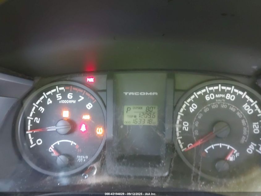 2017 Toyota Tacoma Sr VIN: 5TFRX5GN6HX099119 Lot: 43194029