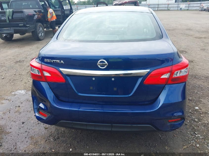 2018 Nissan Sentra S VIN: 3N1AB7AP1JY320408 Lot: 43194031
