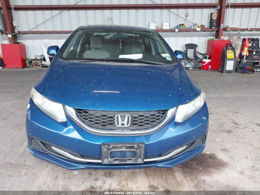 2013 Honda Civic Lx VIN: 2HGFB2F55DH602799 Lot: 43194045