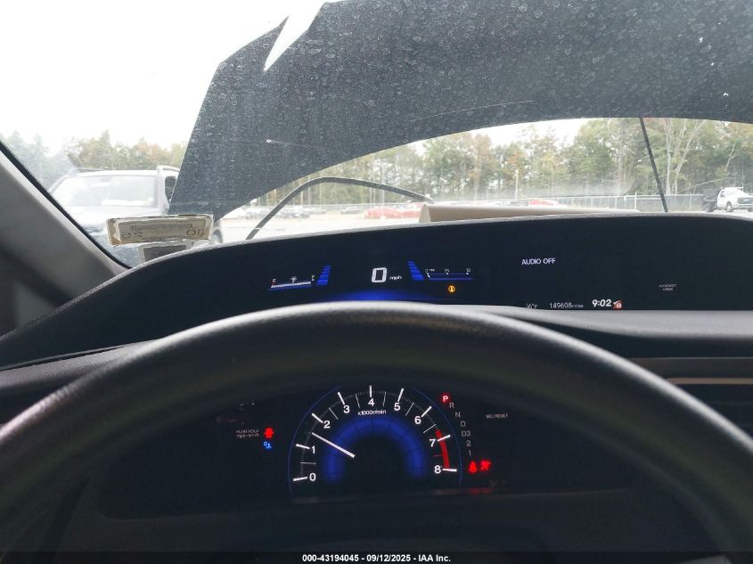 2013 Honda Civic Lx VIN: 2HGFB2F55DH602799 Lot: 43194045