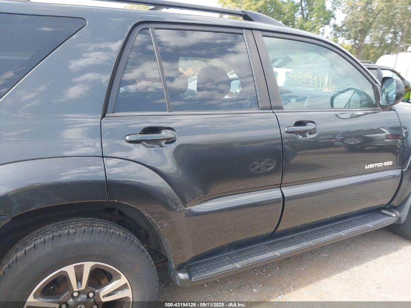 2006 Toyota 4Runner Limited V6 VIN: JTEBU17R160105108 Lot: 43194126