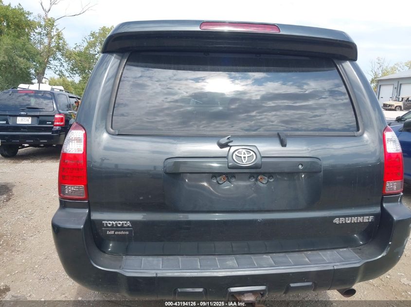 2006 Toyota 4Runner Limited V6 VIN: JTEBU17R160105108 Lot: 43194126