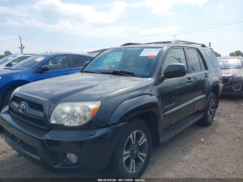 2006 Toyota 4Runner Limited V6 VIN: JTEBU17R160105108 Lot: 43194126