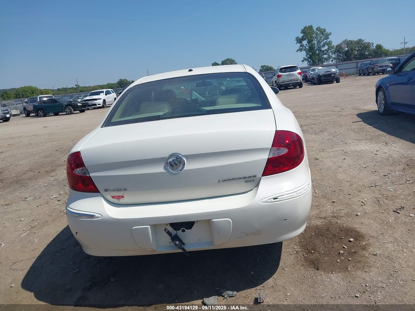 2008 Buick Lacrosse Cx VIN: 2G4WC582981142606 Lot: 43194129
