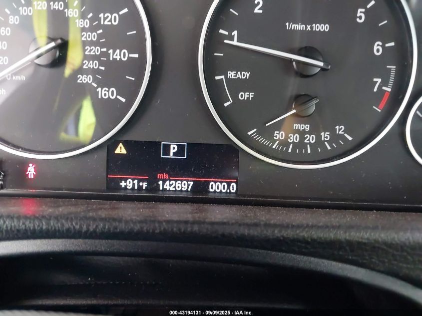 2012 BMW 328I VIN: WBA3A5C52CF342398 Lot: 43194131