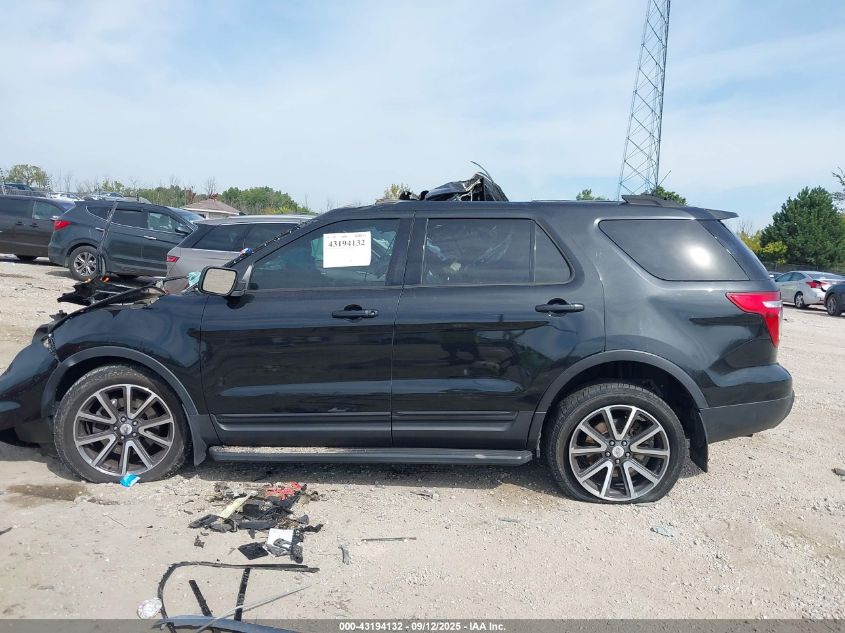 2015 Ford Explorer Xlt VIN: 1FM5K8D80FGA25376 Lot: 43194132