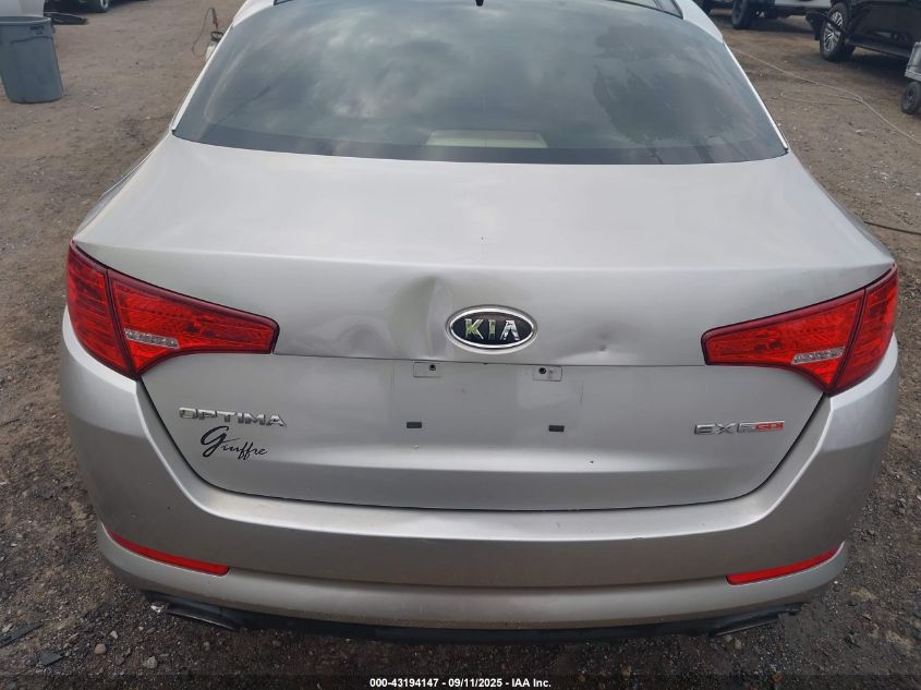 2011 Kia Optima Ex Turbo VIN: KNAGN4A67B5162477 Lot: 43194147