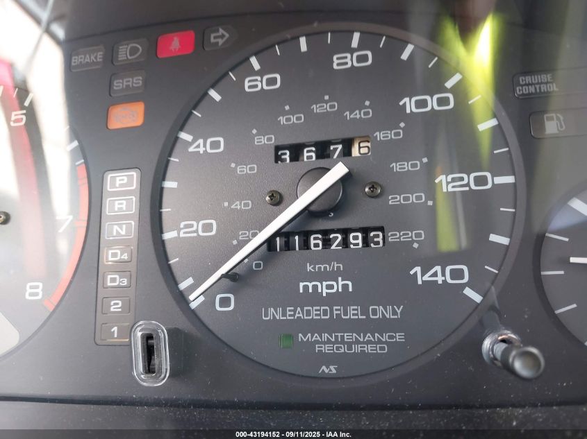 1997 Honda Accord Se VIN: 1HGCD5605VA198390 Lot: 43909747