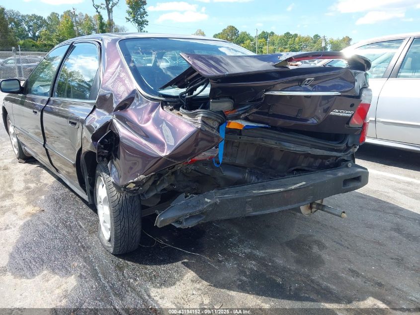 1997 Honda Accord Se VIN: 1HGCD5605VA198390 Lot: 43909747