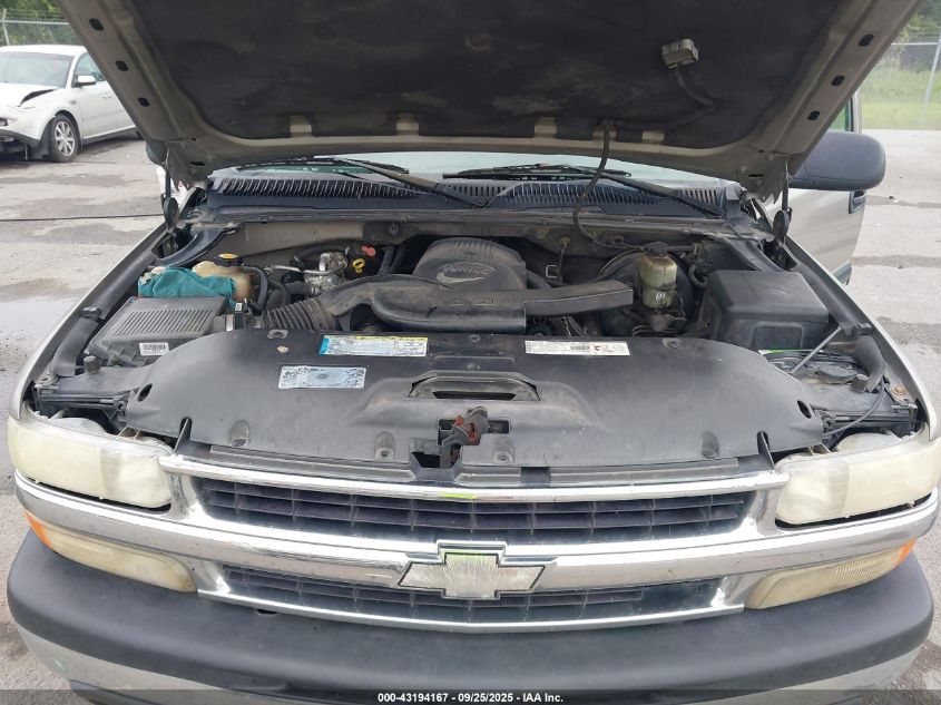 2001 Chevrolet Tahoe Ls VIN: 1GNEC13T31J217361 Lot: 43194167