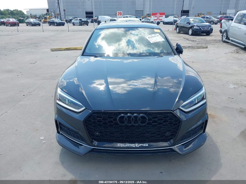 2018 Audi A5 2.0T Premium VIN: WAUENCF58JA127180 Lot: 43194170