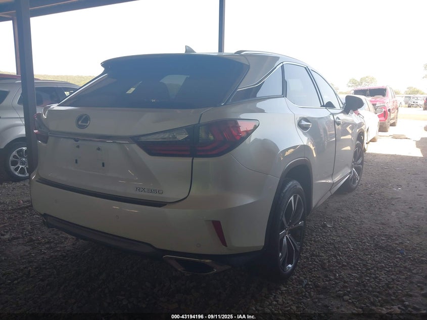 2016 LEXUS RX 350 - 2T2BZMCA4GC004607