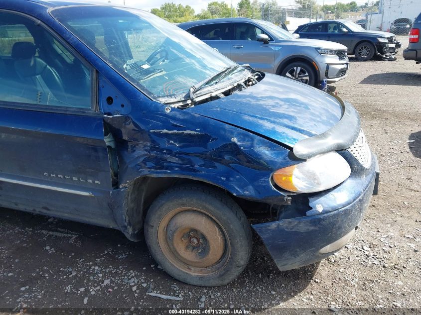 2001 Chrysler Town & Country Lxi VIN: 2C8GP54L81R215837 Lot: 43194282