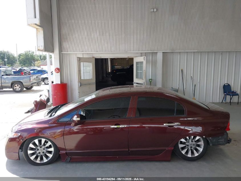 2010 Honda Civic Ex-L VIN: 2HGFA1F96AH552930 Lot: 43194294