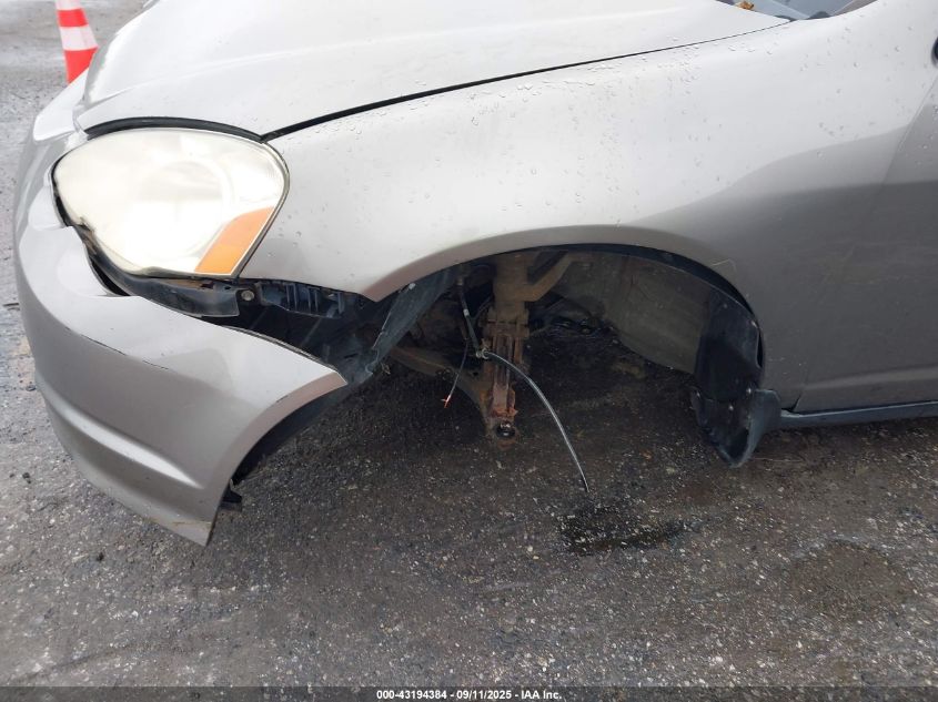 2004 Acura Rsx VIN: JH4DC54844S016572 Lot: 43194384