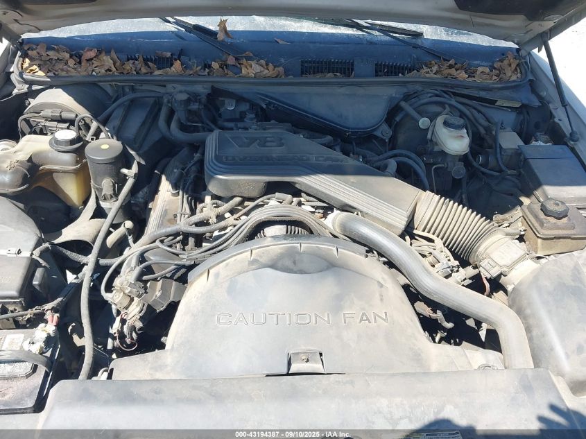 1995 Mercury Grand Marquis Gs VIN: 2MELM74W1SX677232 Lot: 43194387