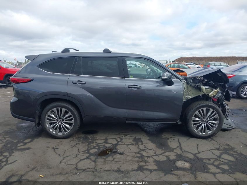 2021 Toyota Highlander Platinum VIN: 5TDFZRBH1MS146854 Lot: 43194402