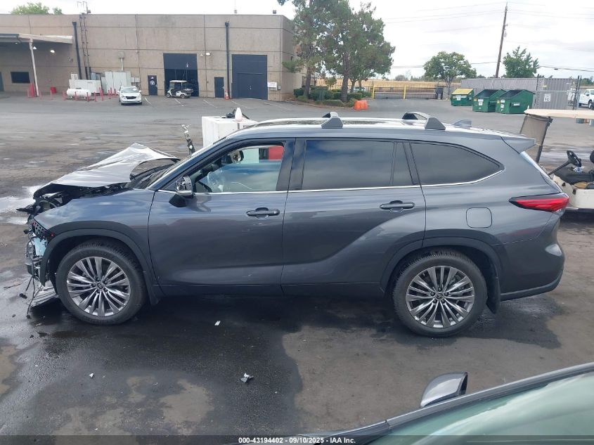 2021 Toyota Highlander Platinum VIN: 5TDFZRBH1MS146854 Lot: 43194402