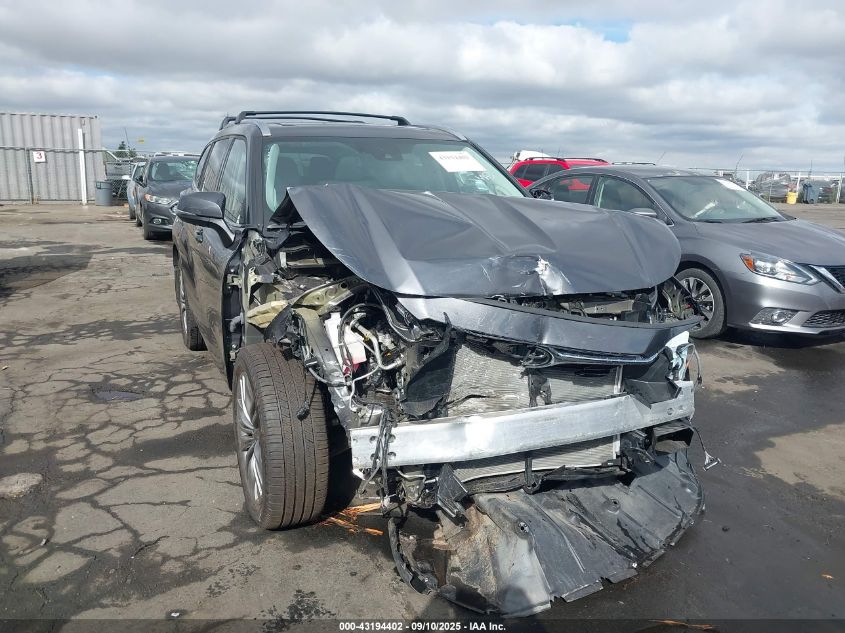 2021 Toyota Highlander Platinum VIN: 5TDFZRBH1MS146854 Lot: 43194402