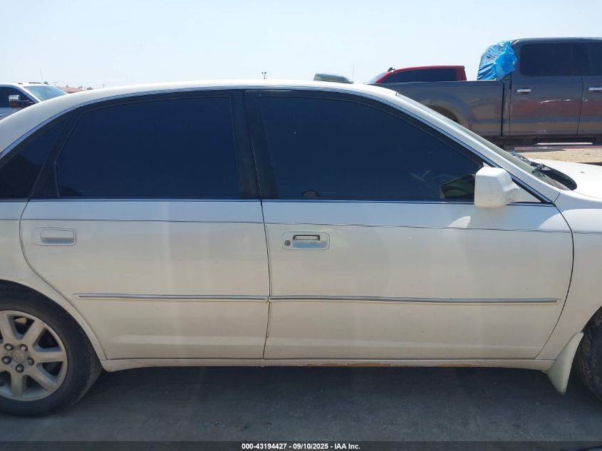 2002 Toyota Avalon Xls VIN: 4T1BF28B22U216593 Lot: 43194427