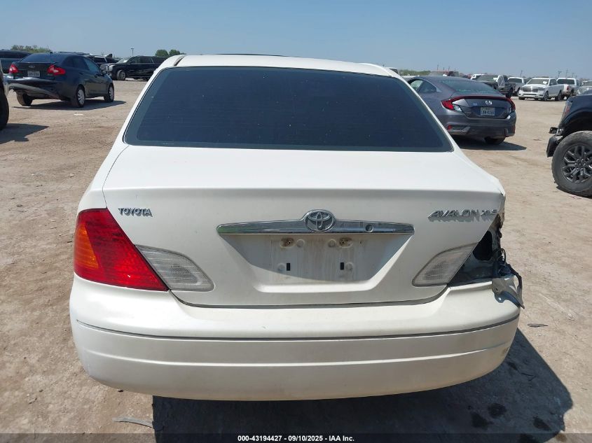 2002 Toyota Avalon Xls VIN: 4T1BF28B22U216593 Lot: 43194427