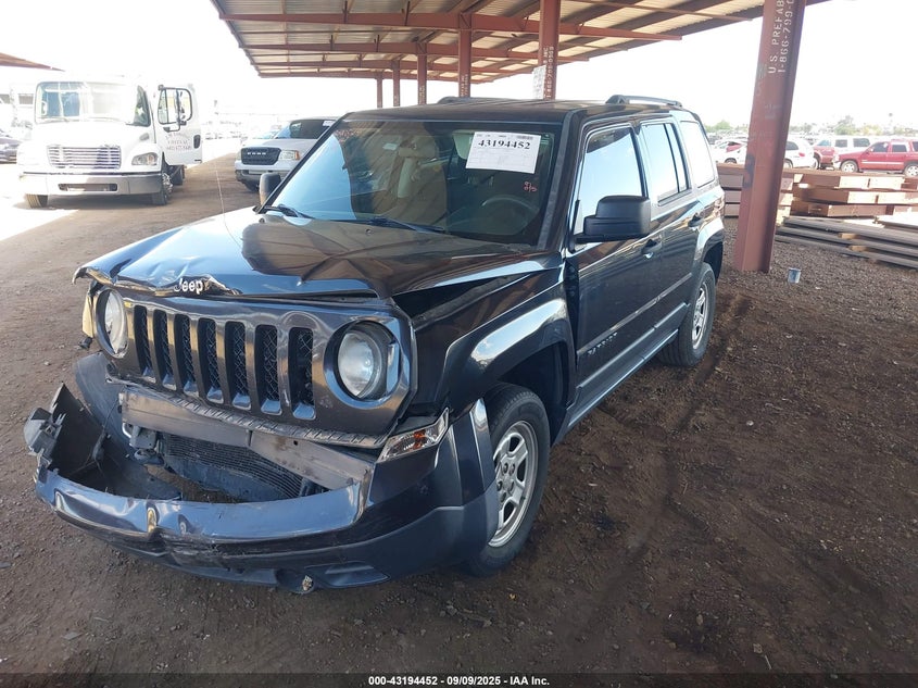 2014 JEEP PATRIOT SPORT - 1C4NJRBB9ED886180