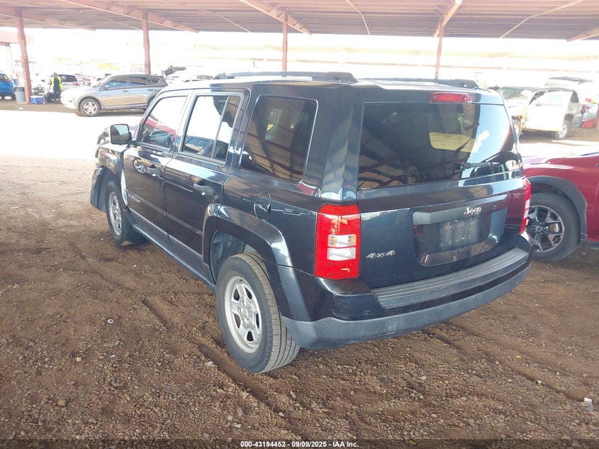 2014 JEEP PATRIOT SPORT - 1C4NJRBB9ED886180
