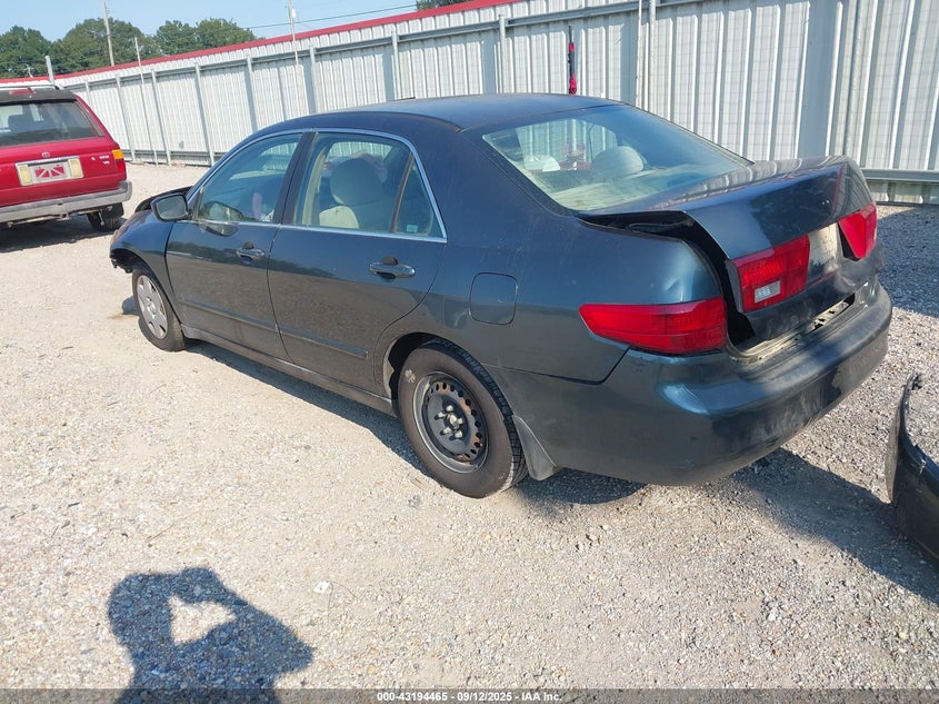 2005 Honda Accord 2.4 Lx blue sedan gasoline 1HGCM56445A024040 photo #4