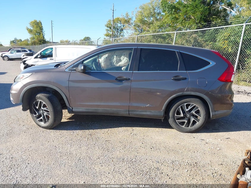 2016 Honda Cr-V Se VIN: 2HKRM3H44GH559214 Lot: 43194480