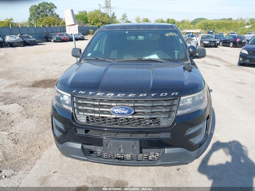 2017 FORD POLICE INTERCEPTOR - 1FM5K8AT1HGD92363