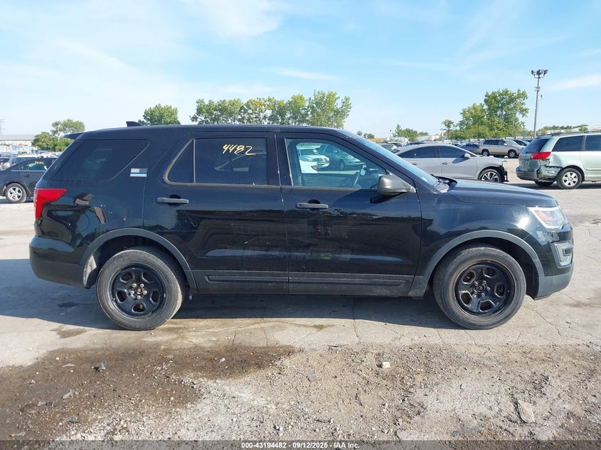 2017 FORD POLICE INTERCEPTOR - 1FM5K8AT1HGD92363