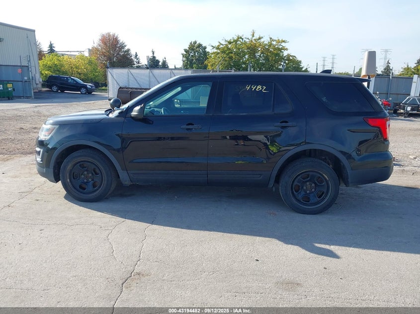 2017 FORD POLICE INTERCEPTOR - 1FM5K8AT1HGD92363