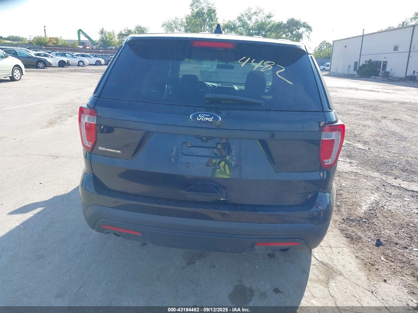 2017 FORD POLICE INTERCEPTOR - 1FM5K8AT1HGD92363