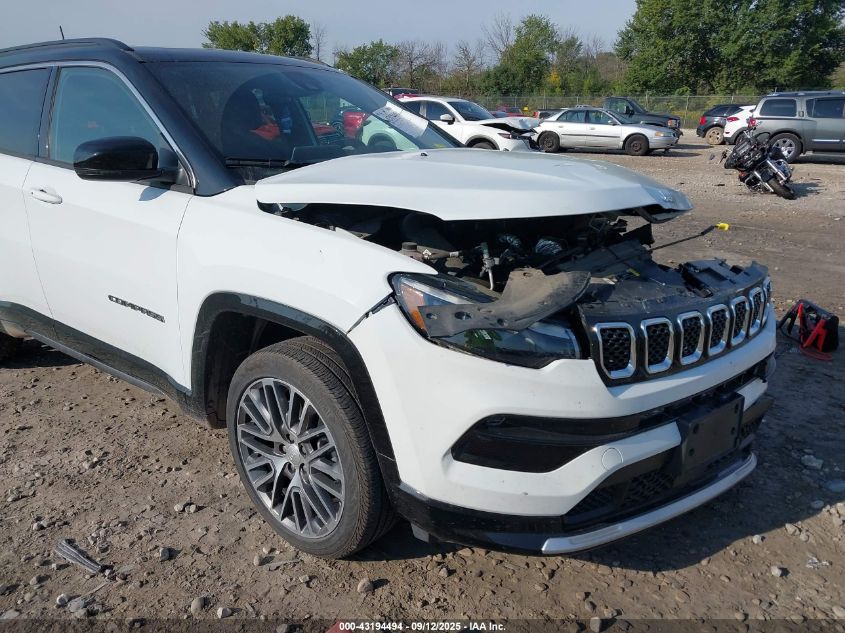 2024 Jeep Compass Limited 4X4 VIN: 3C4NJDCN2RT590686 Lot: 43194494