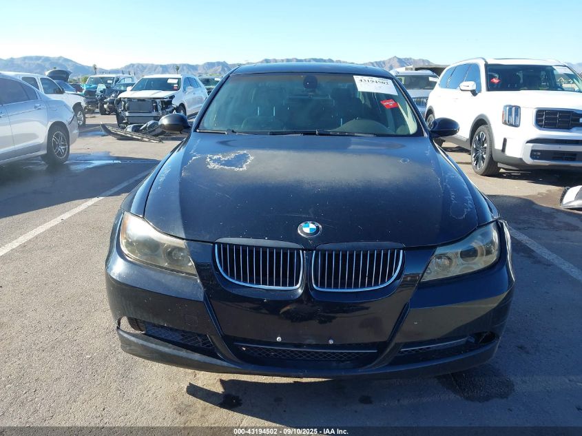 2006 BMW 330I VIN: WBAVB33556KS38235 Lot: 43194502
