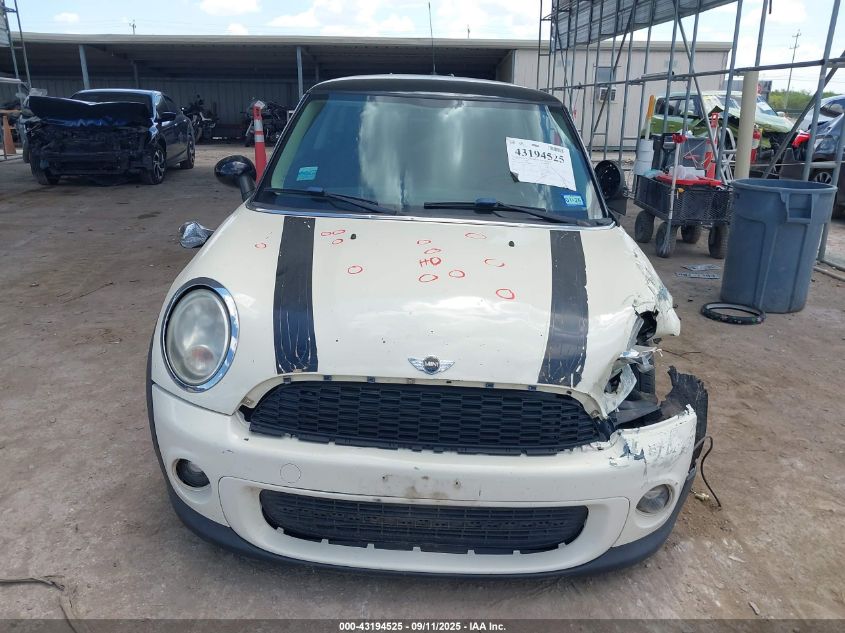 2012 Mini Cooper VIN: WMWSU3C57CT264838 Lot: 43194525