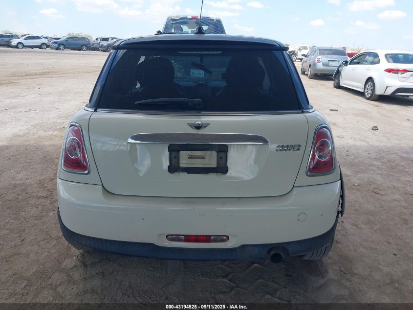 2012 Mini Cooper VIN: WMWSU3C57CT264838 Lot: 43194525