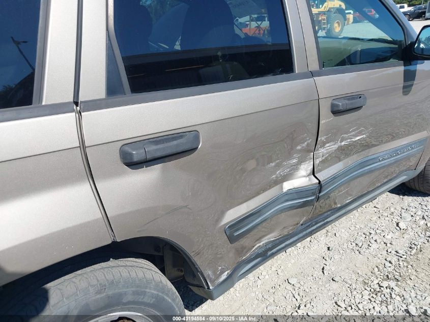 2005 Jeep Grand Cherokee Laredo VIN: 1J4GS48K25C554050 Lot: 43194584