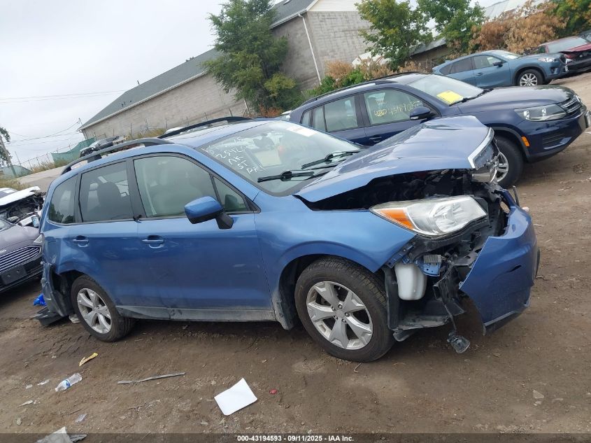 2015 Subaru Forester 2.5I Premium VIN: JF2SJADC0FH478799 Lot: 43194593