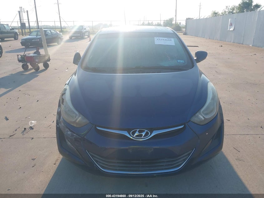 2016 HYUNDAI ELANTRA SE - 5NPDH4AE6GH731217