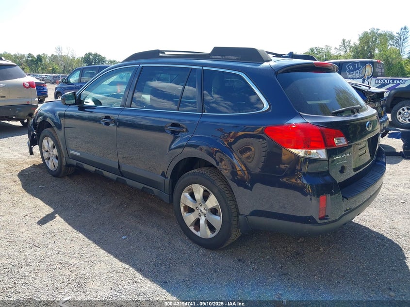 Vin: 4s4brdkc3c2265402, lot: 43689180, subaru outback 3.6r limited 20123