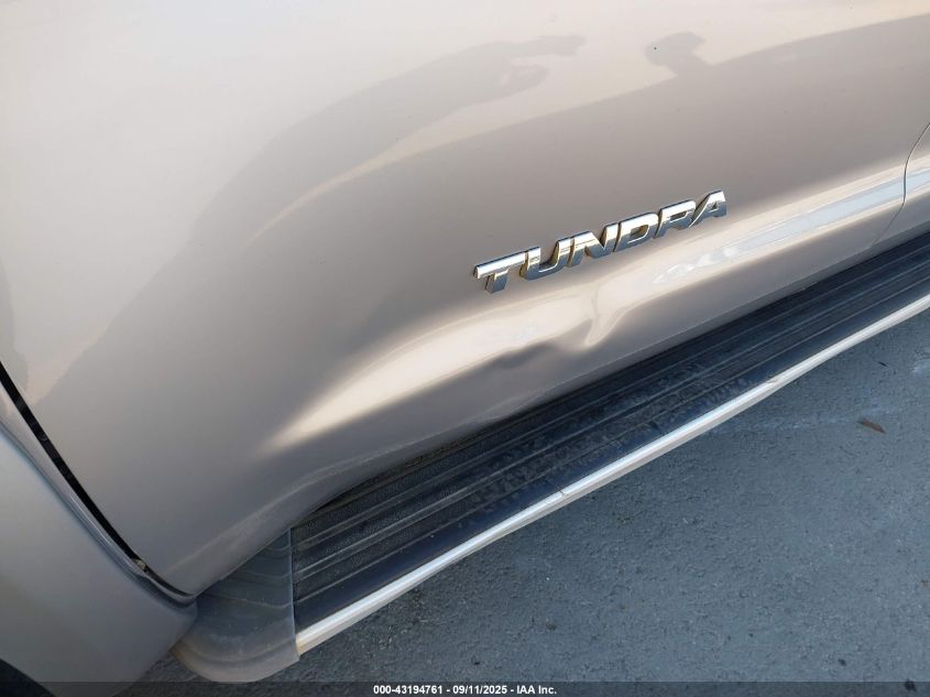 2008 Toyota Tundra Sr5 5.7L V8 VIN: 5TFEV54158X052184 Lot: 43194761