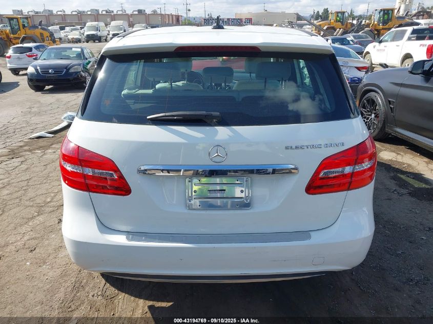 2014 Mercedes-Benz B-Class Electric Drive VIN: WDDVP9AB7EJ002907 Lot: 43194769