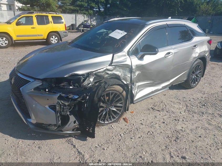 Vin: 2t2bzmca9hc106874, lot: 43689225, lexus rx 350 20172