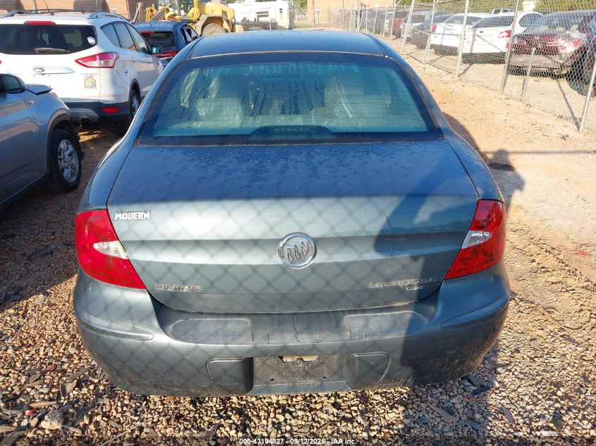 2007 Buick Lacrosse Cxl VIN: 2G4WD552271145248 Lot: 43194827
