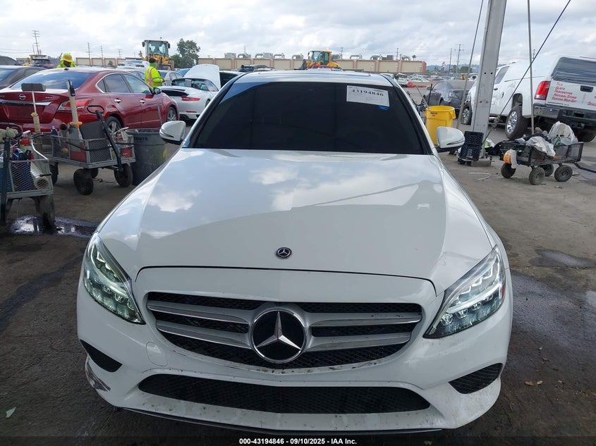 2021 Mercedes-Benz C 300 Sedan VIN: W1KWF8DB4MR646426 Lot: 43194846